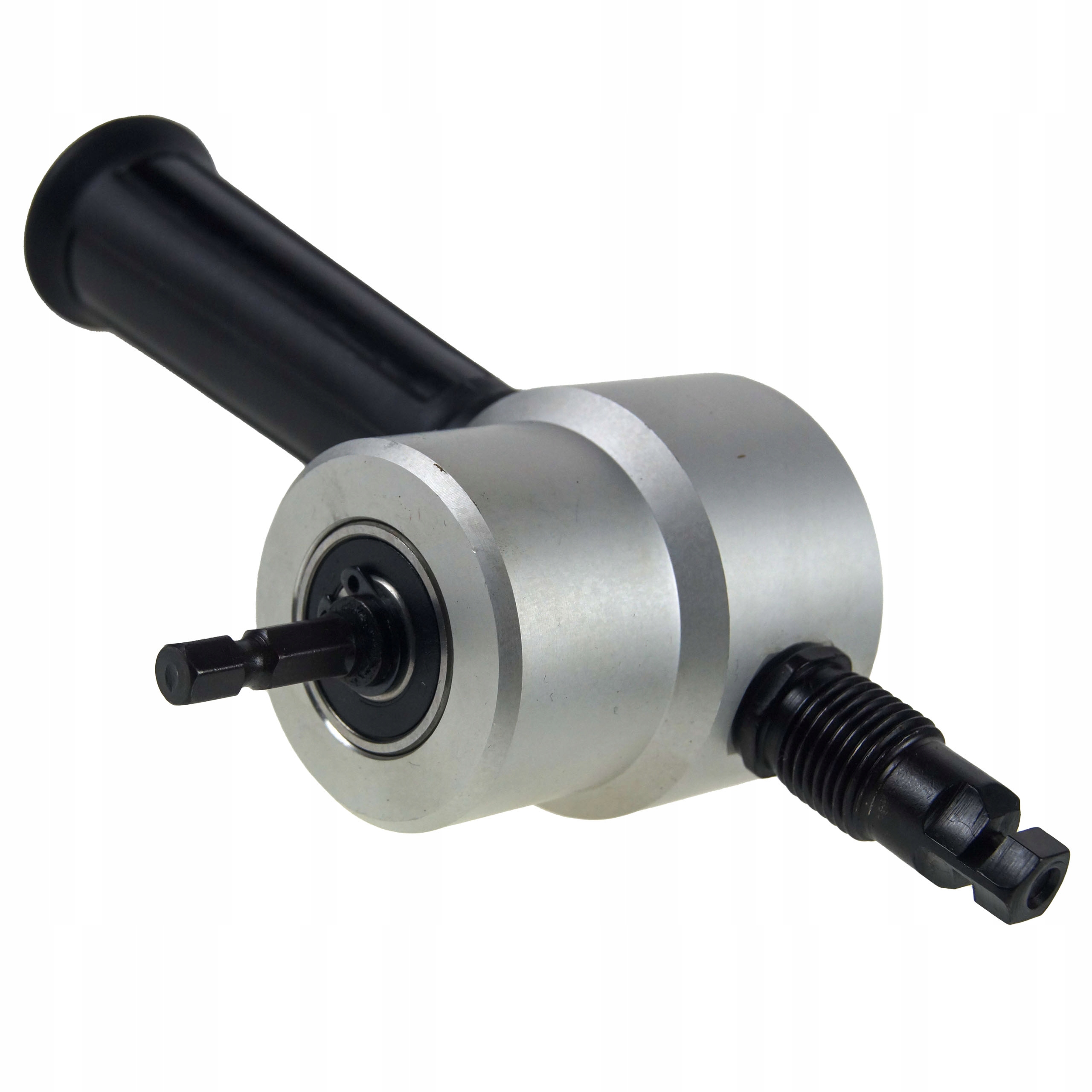 NOŻYCE DO CIĘCIA BLACHY PRZYSTAWKA ADAPTER GŁOWICA NA WIERTARKĘ BLACK Marka Black