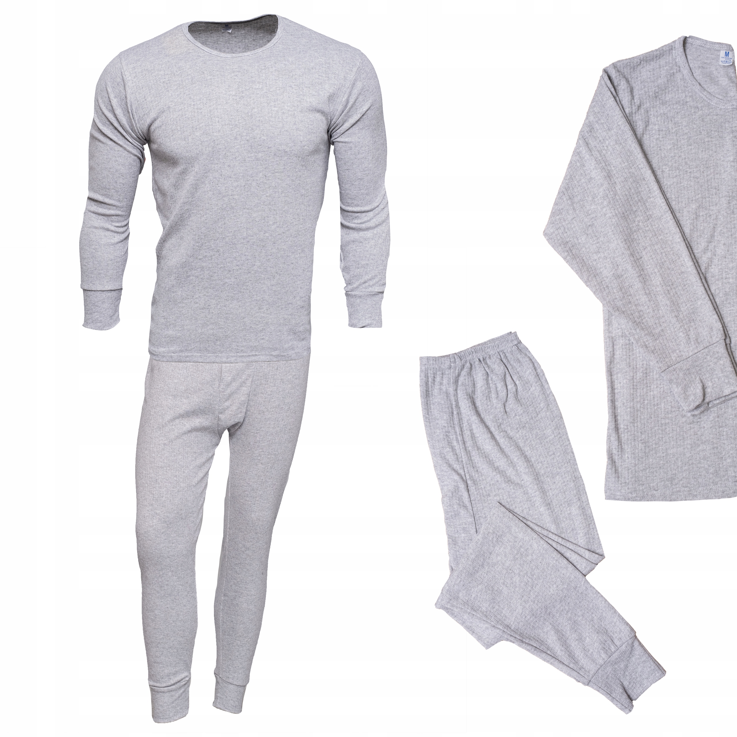 ZESTAW KALESONY + PODKOSZULEK CIEPŁE POLSKIE r 3XL