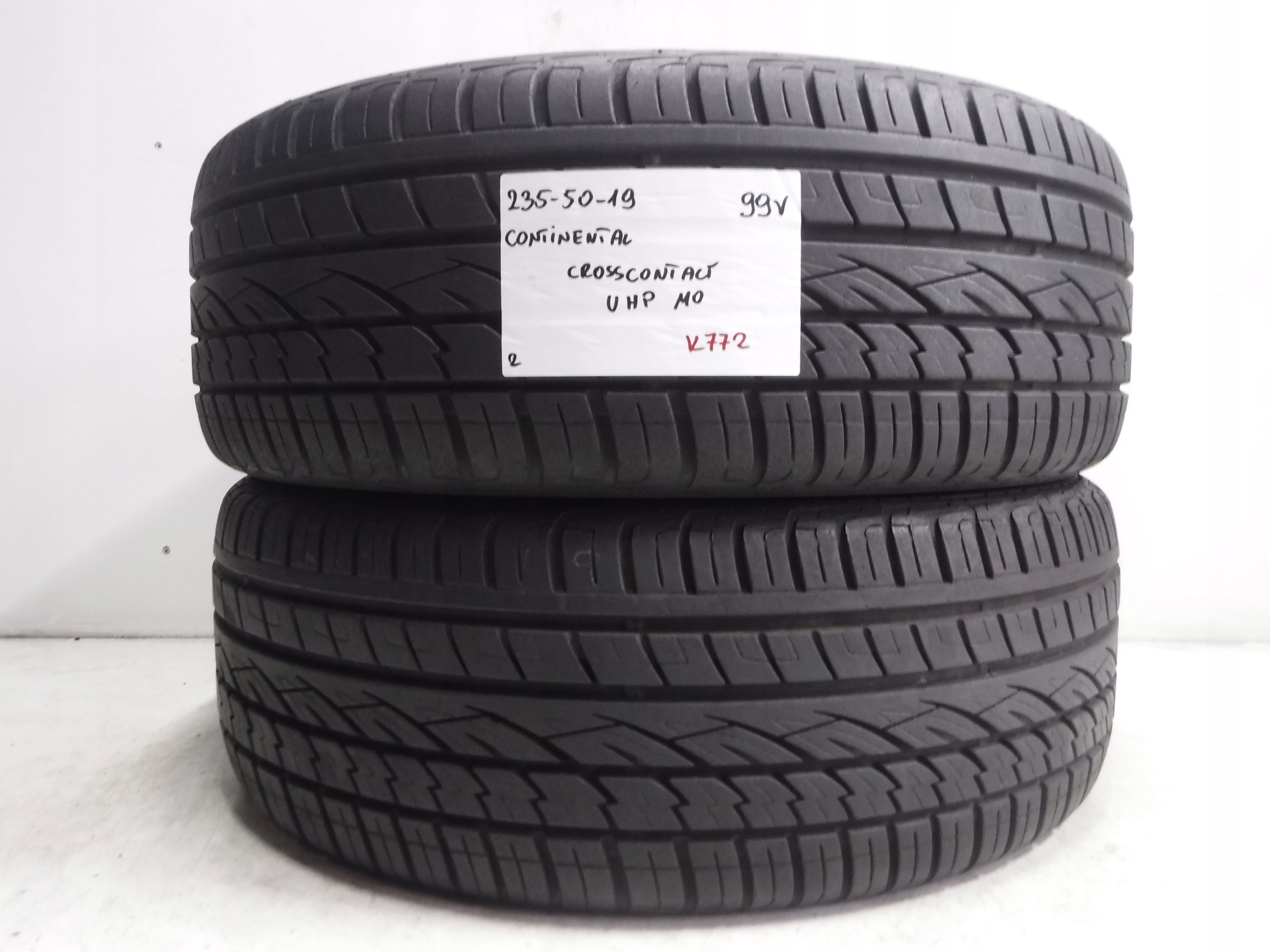 ЛІТНІ ШИНИ 235/50/19 99V CONTINENTAL CROSS UHP