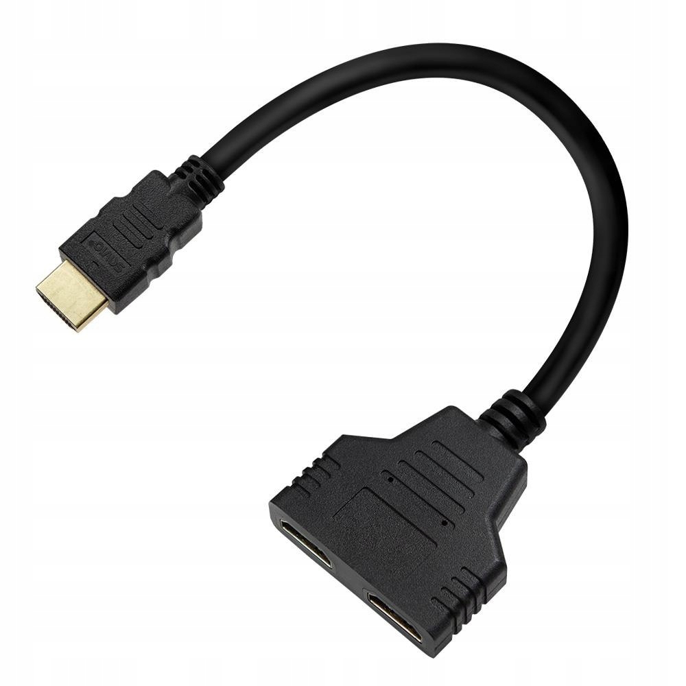 Rozdzielacz Savio AK-77 Hdmi (m)-hdmi (ż) x2