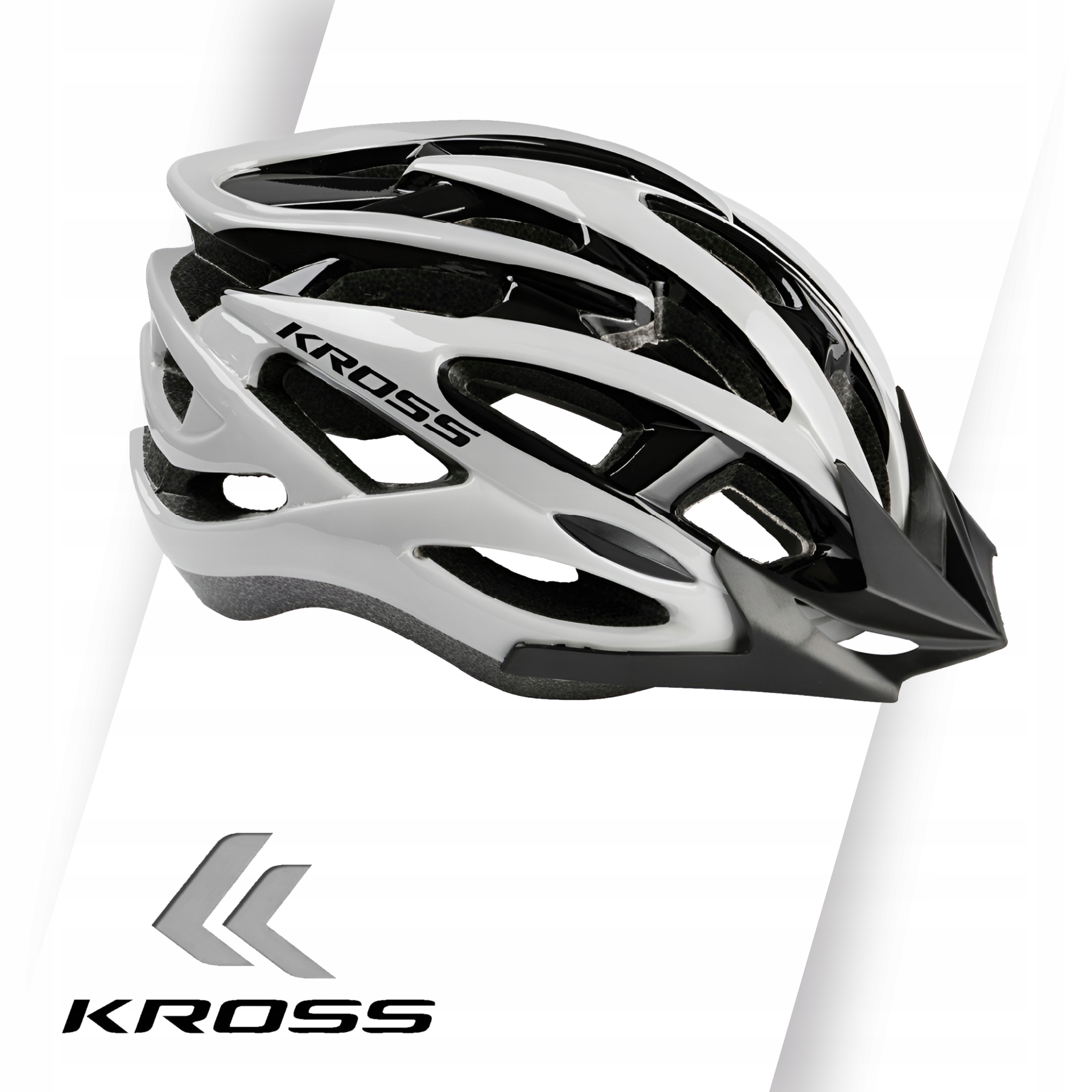 Kask Rowerowy Kross Laki L 58-61 cm Mtb Lekki Wentylowany, Regulowany