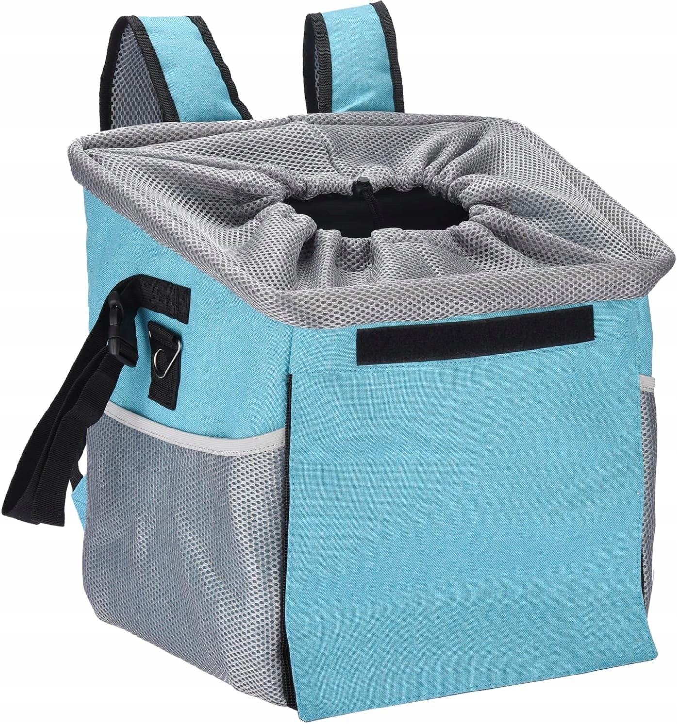 Levně Přepravní taška na řídítka pro psa a kočku, košík na kolo, modrá barva