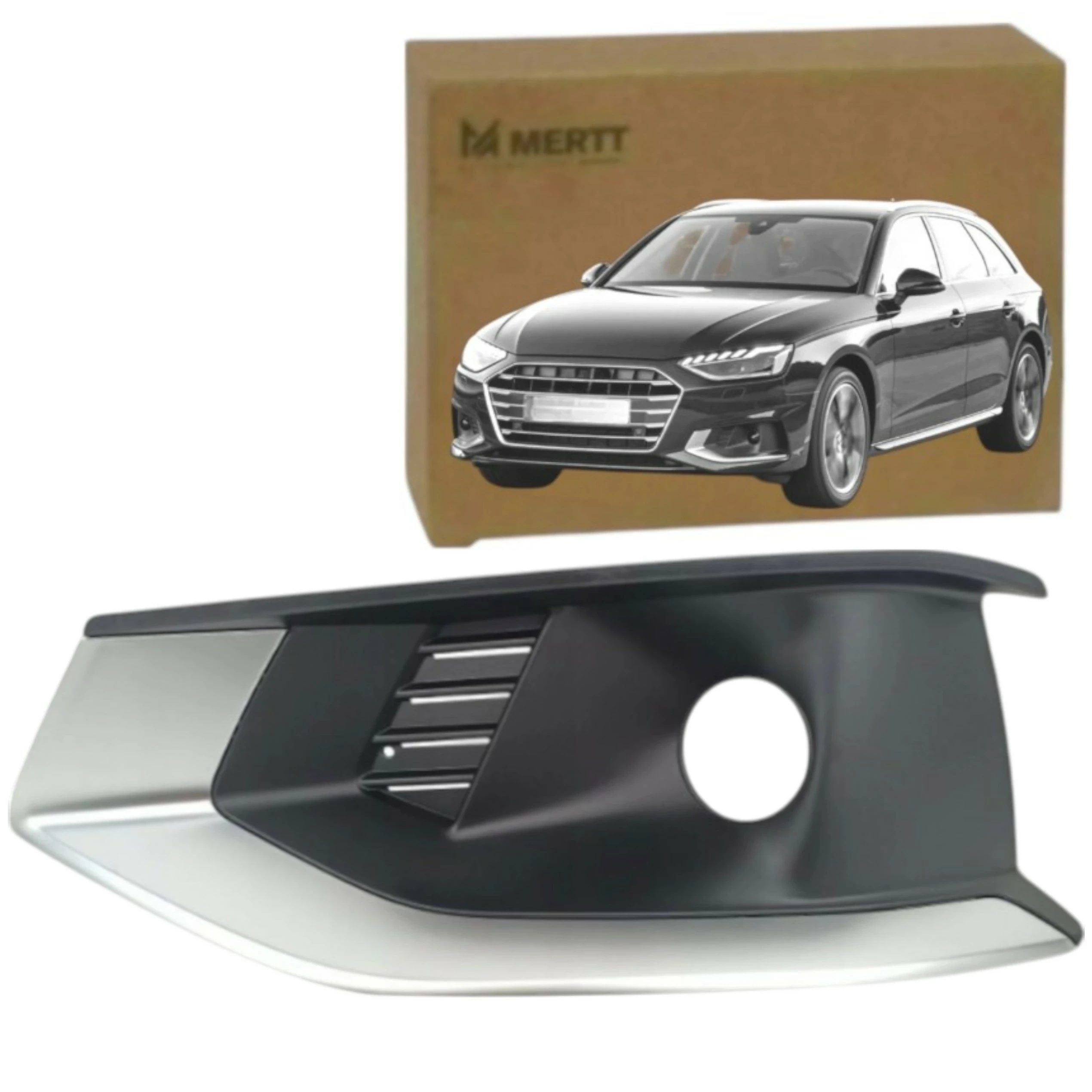 Audi A4 B9 Lift 2019-2024 Mřížka Atrapa Krytka Nárazníku Levá 8V0807681AJ