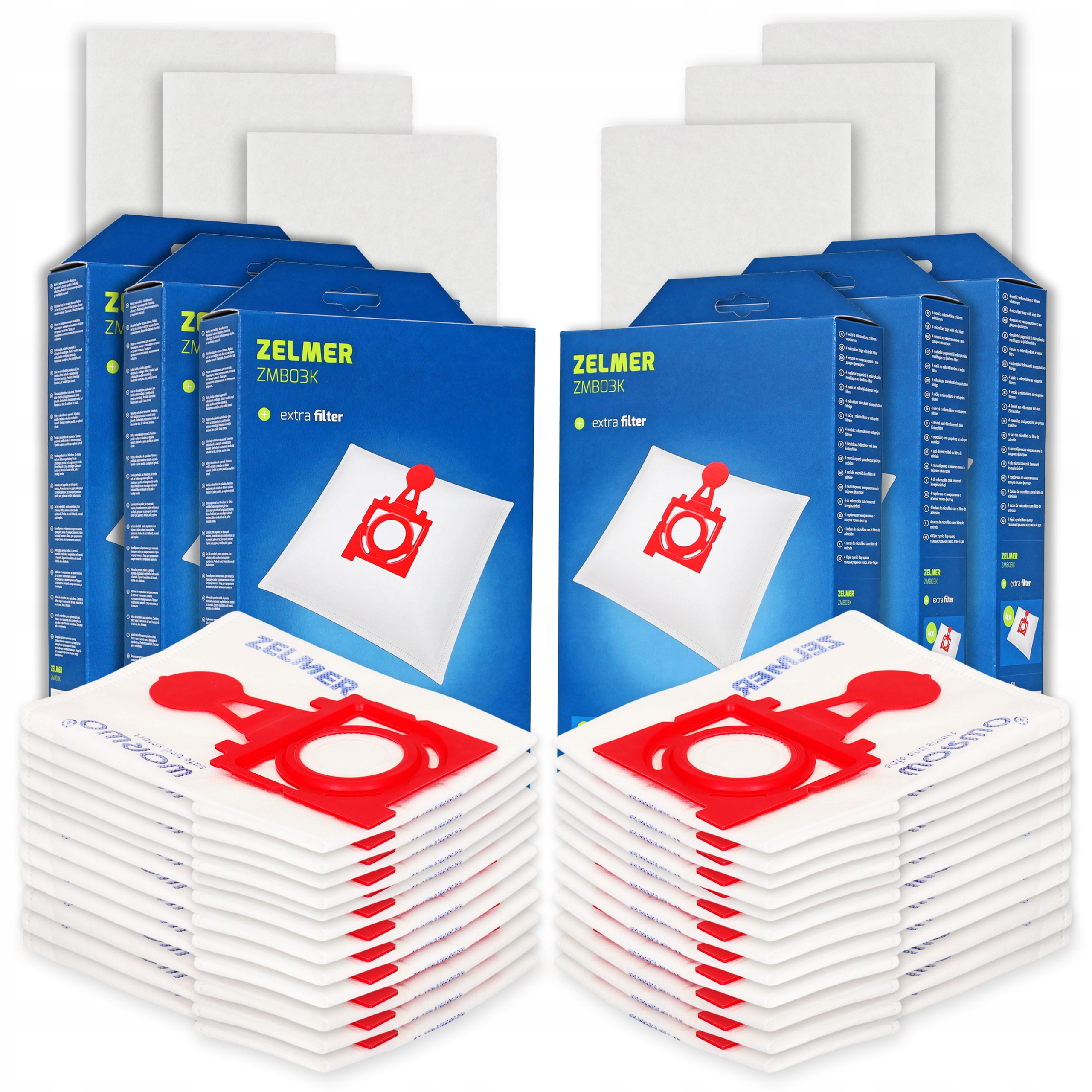 24x WORKI do odkurzacza ZELMER JUPITER ZVCA300B 49.4200 ZMB03K