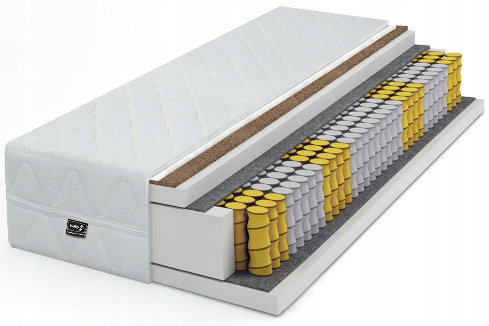 

Materac Silver Kokos 140x200 Pocket 7 Stref Lux