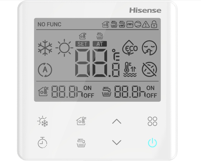 Izbový termostat na reguláciu teploty Hisense HSXE-VC04