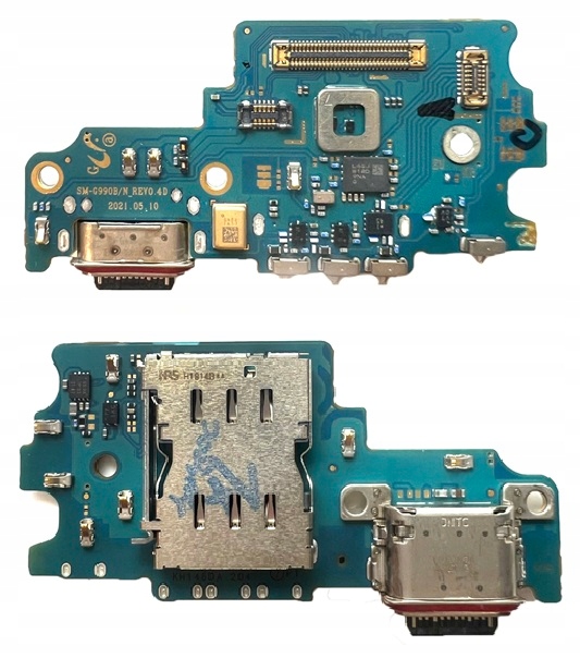 Nowa Oryginalna Płytka Gniazdo Port Złącze Usb Samsung S21 Fe 5G SM-G990B