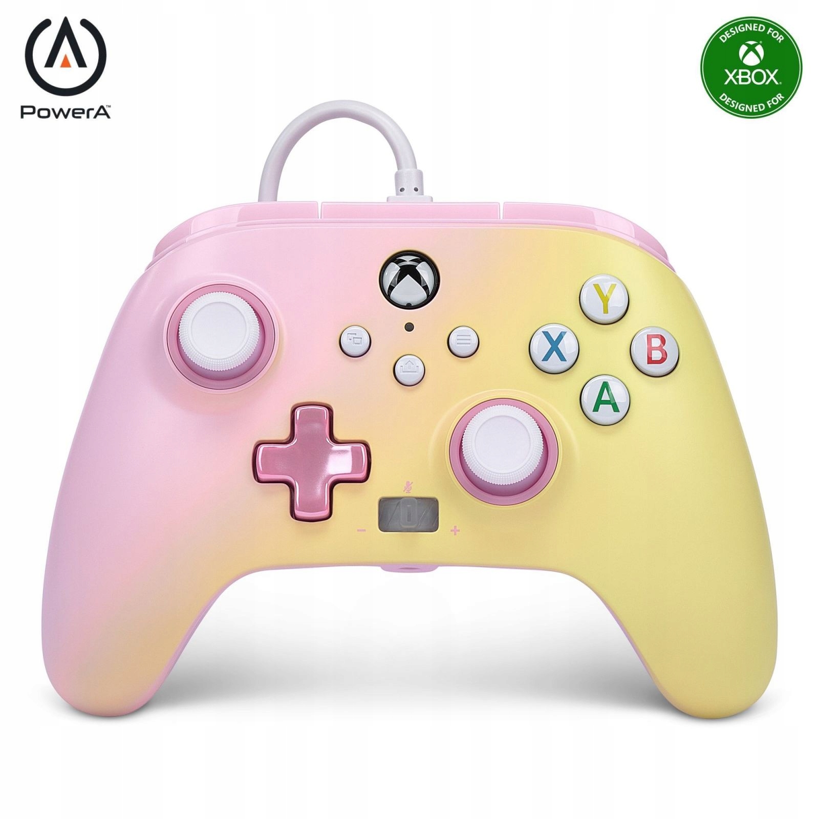 Powera Pad Przewodowy Xbox Series Pink Lemonade