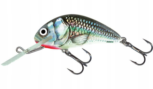 Wobler Salmo Hornet Floating Holographic Grey Shiner dł.6m