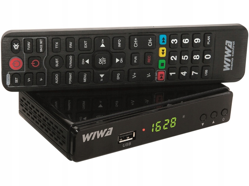 Tuner WIWA H.265 DVB-T2 Full HD 1080p