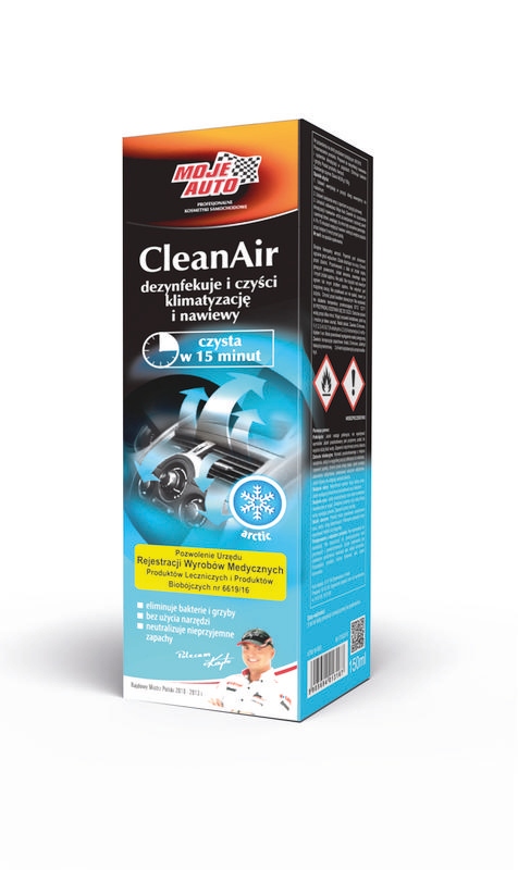 

Moje Auto Odświeżacz Klimatyzacji I Nawiewów 150ML