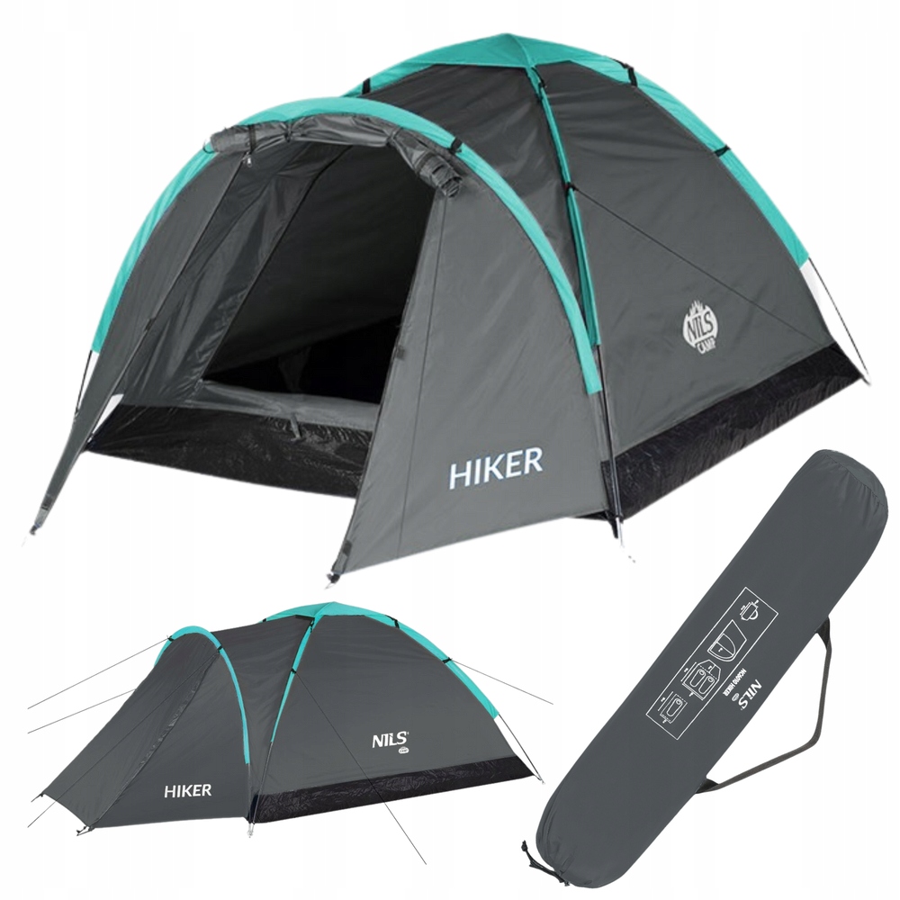 Stan dvoumístný turistický stan na bivak s předsíňkou Nils