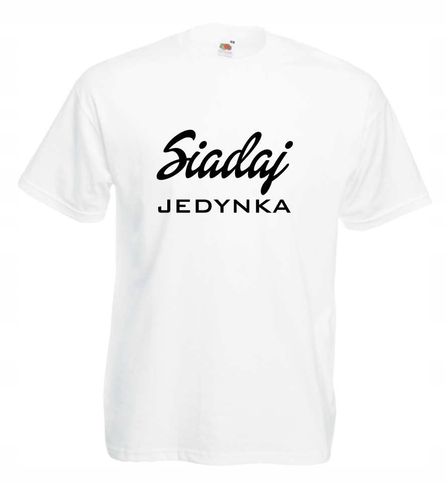 

Koszulka męska Siadaj Jedynka r XL
