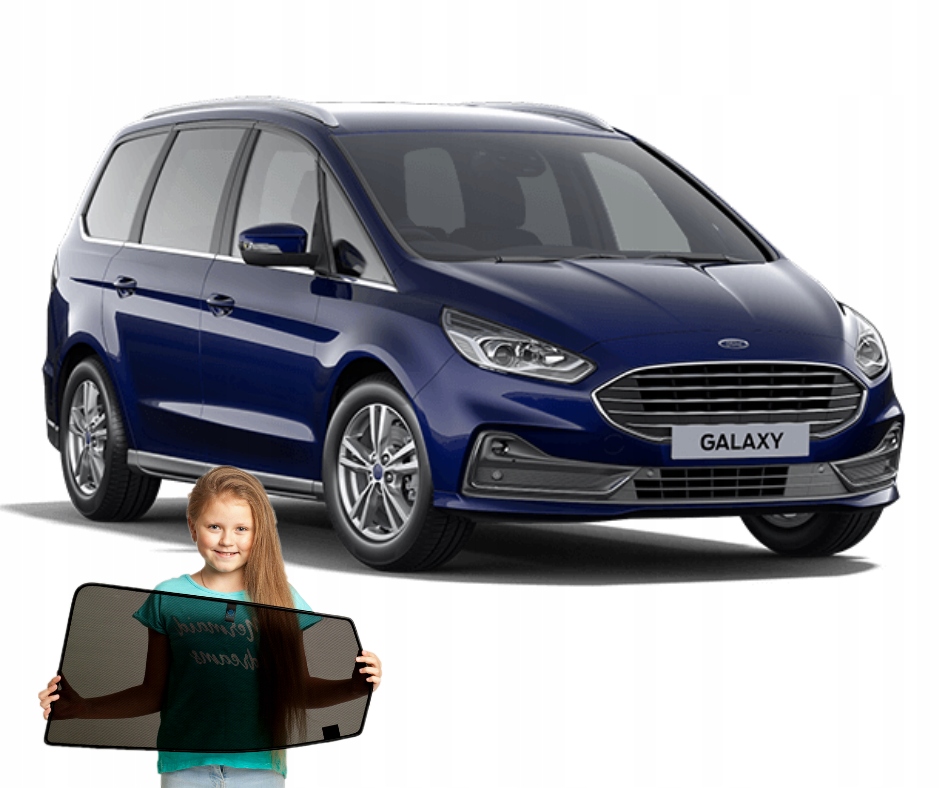 Slnečné clony na magnetoch pre Ford Galaxy 3 III od roku 2015