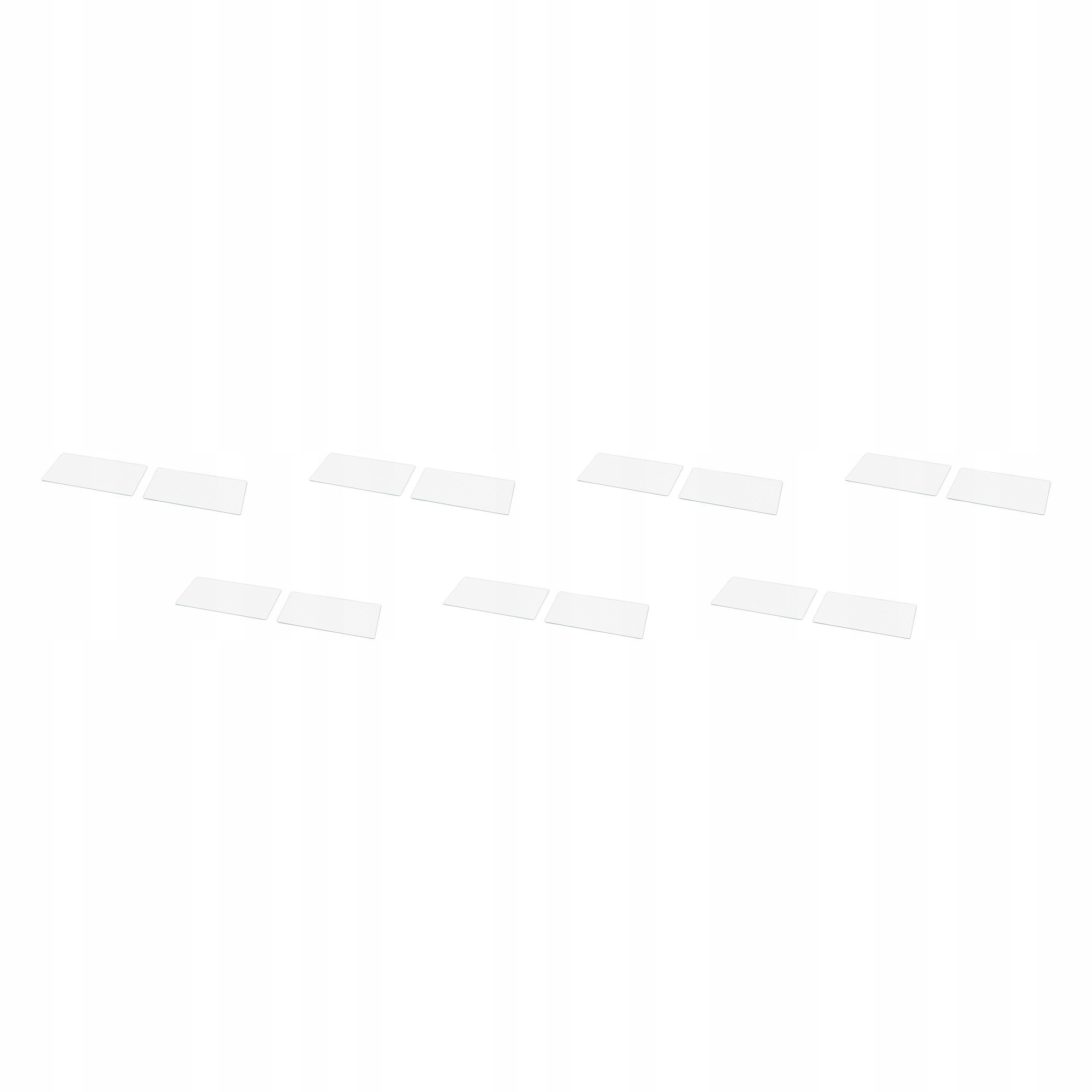 7 ks Kryt varné desky sklo 52x30 cm Insug