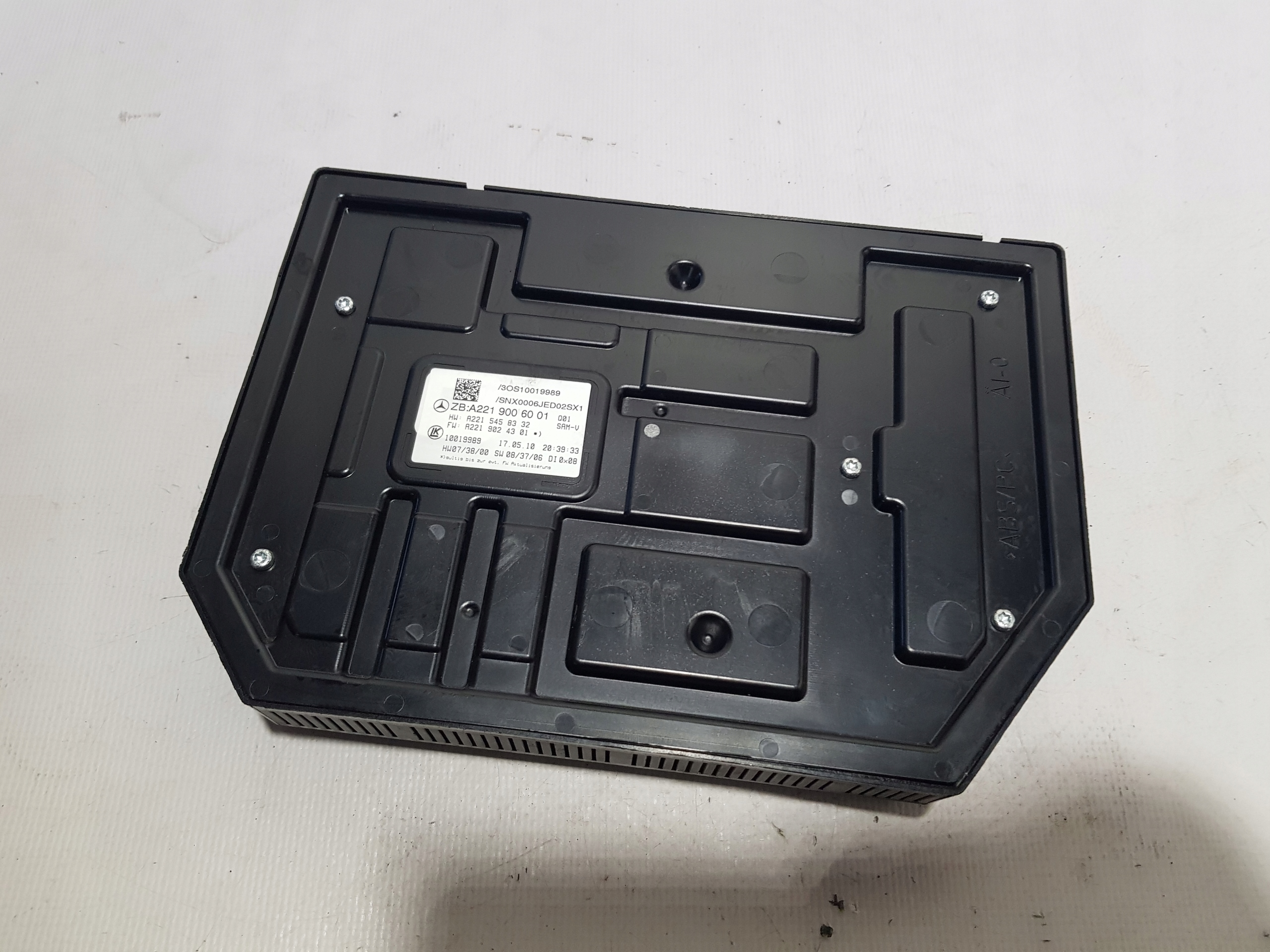 MERCEDES W221 W216 module control unit SAM 2219006001