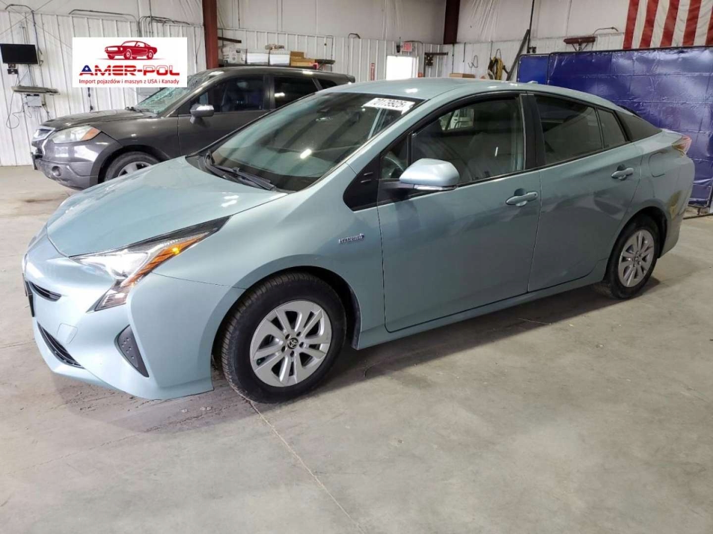 Toyota Prius 2017r., 1.8L 1.8 Hybryda 121KM