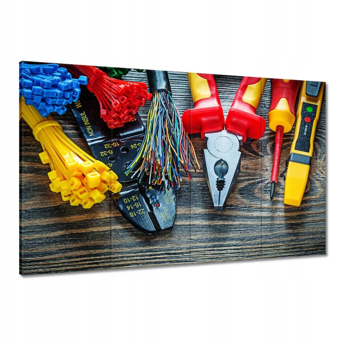 Obrazy 120x80 Elektrické kabely