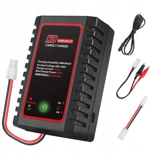 Chytrá nabíječka pro NiMH/NiCD akumulátor 2-8 s Rc člunem Car Boat 20W