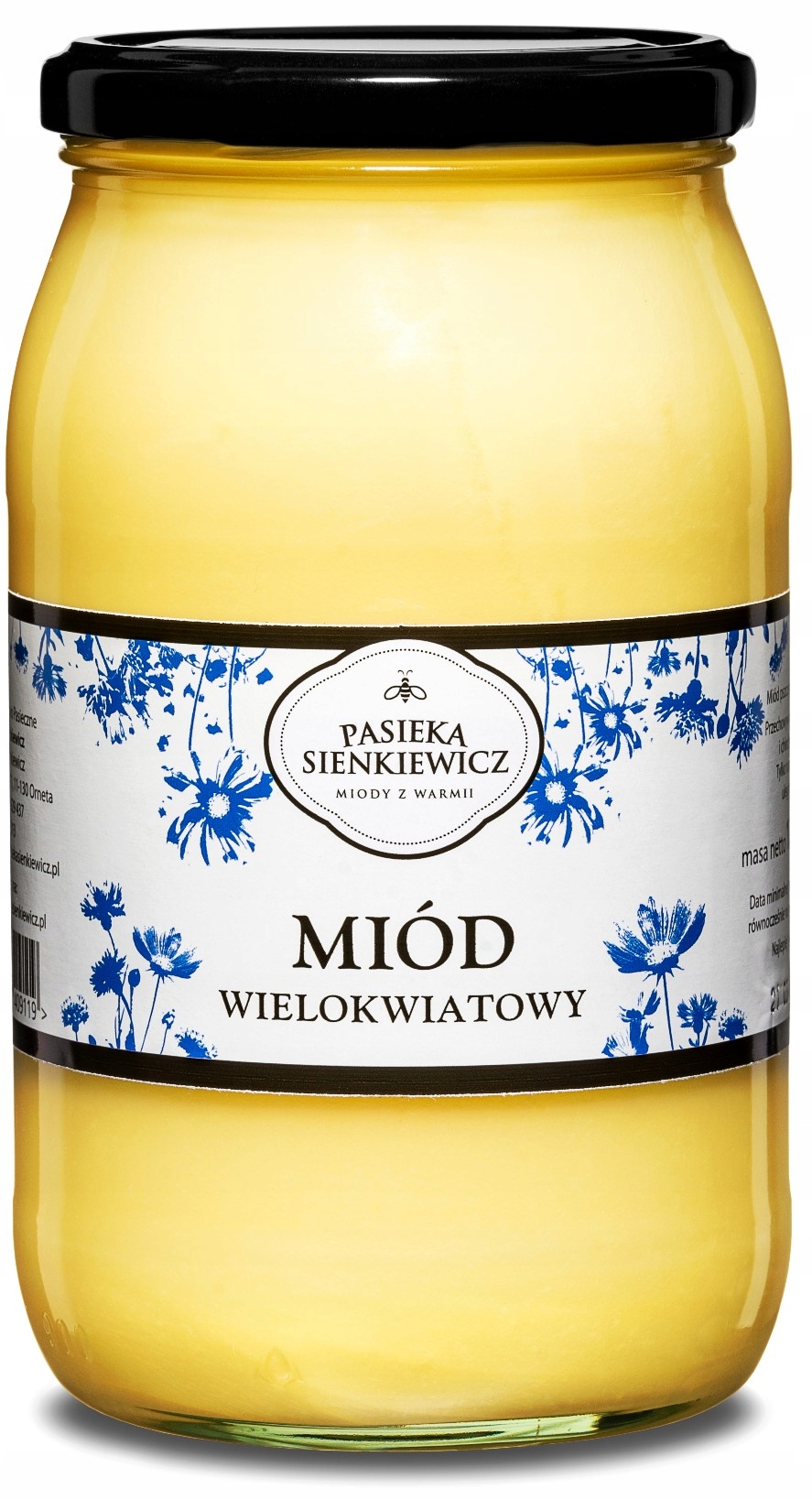 Levně Kremovaný květový med Pasieka Sienkiewicz 1,2 kg