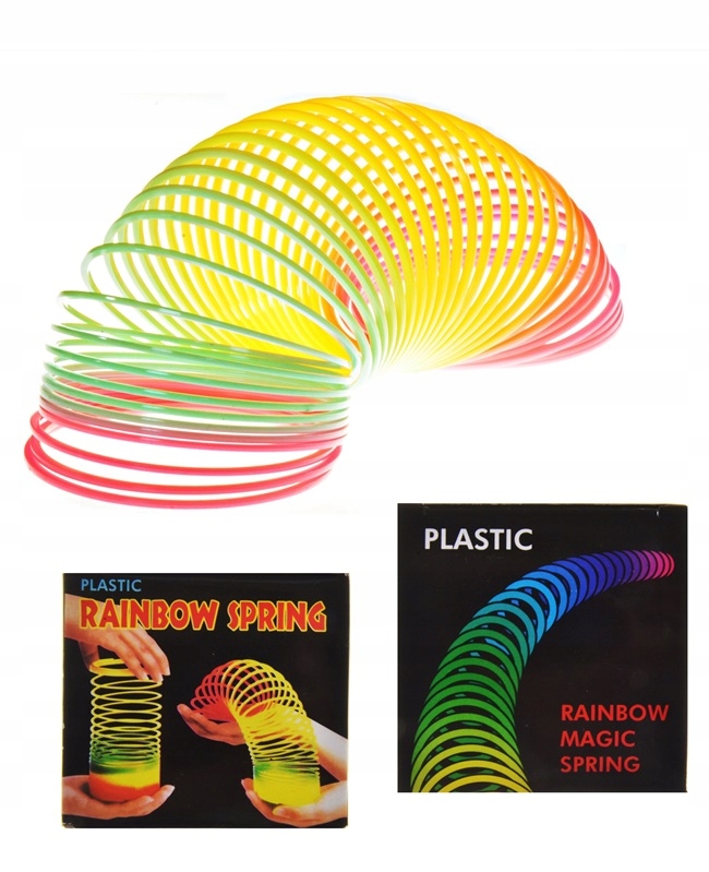 

Sprężynka Tęczowa Magiczna Magic Kolorowa Duża