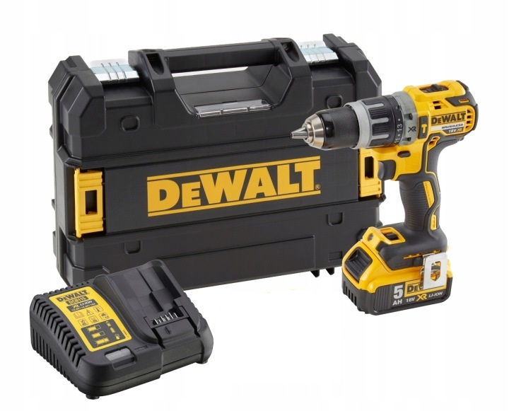 DCD796P1T Dewalt Aku Šroubovák Příklep Xr 18V S 1 Akum. 5Ah Nabíječka Kufr
