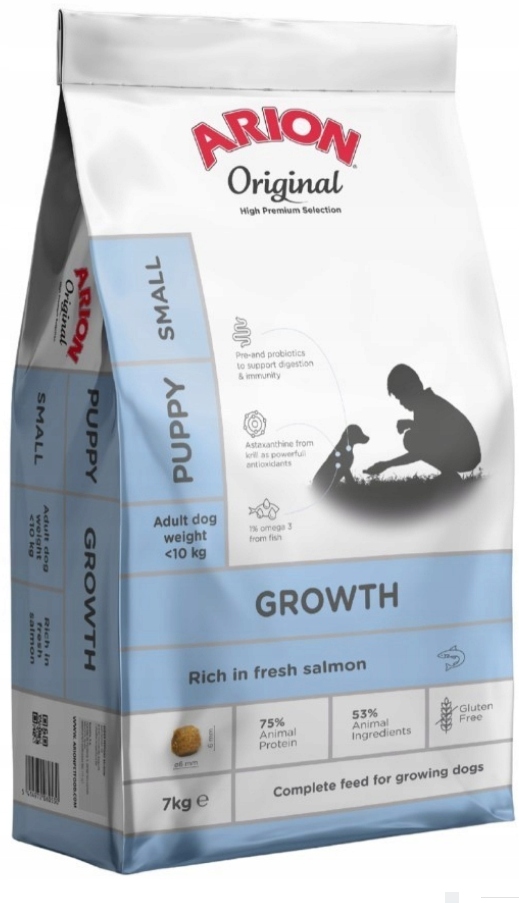 Arion Puppy Small Salmon karma sucha łosoś dla szczeniąt 7 kg