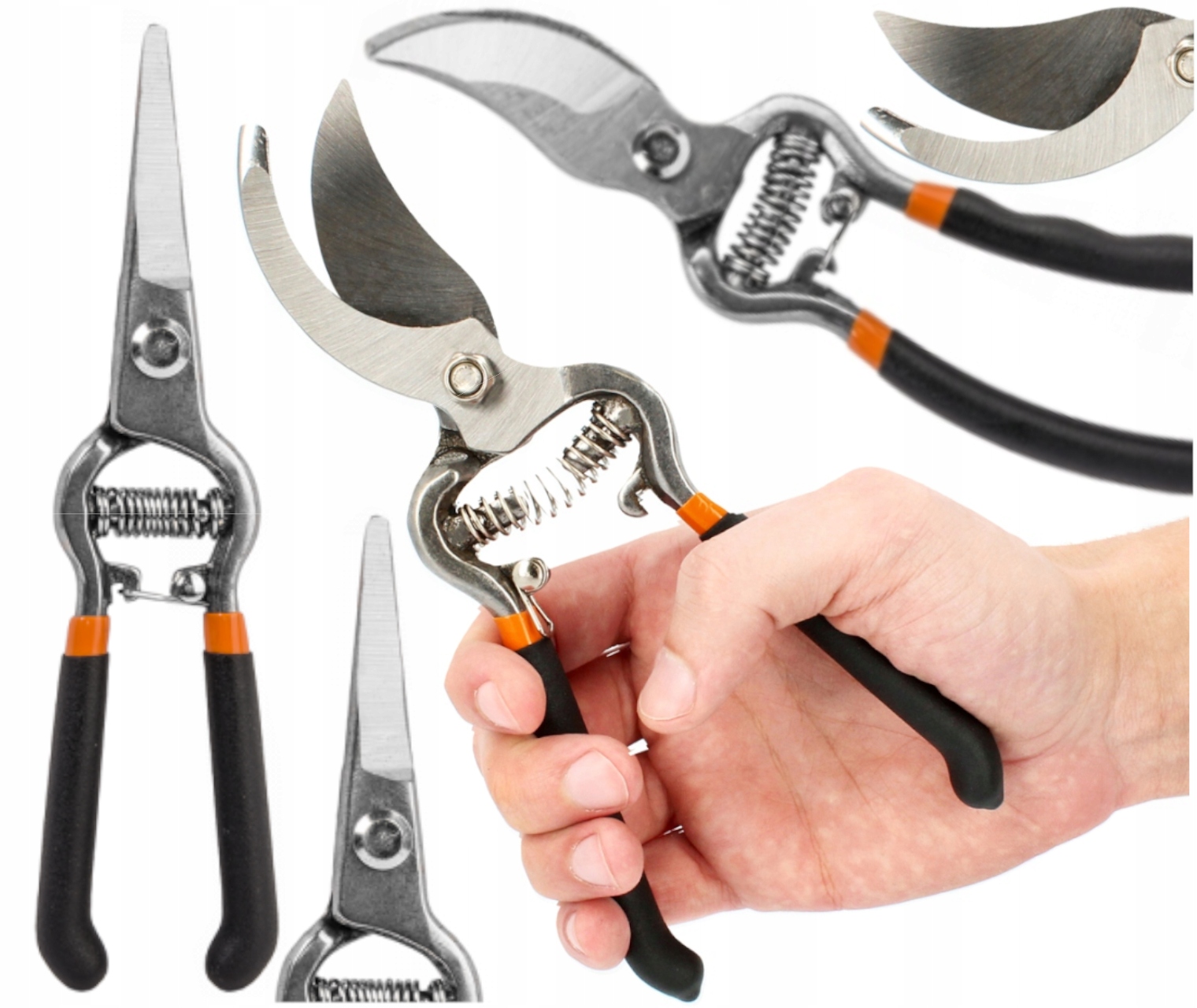 Sekatory Ogrodowe Z Karbonu Zestaw