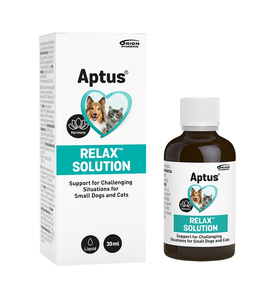 APTUS RELAX SOLUTION 30 ML na Uspokojenie PIES/KOT