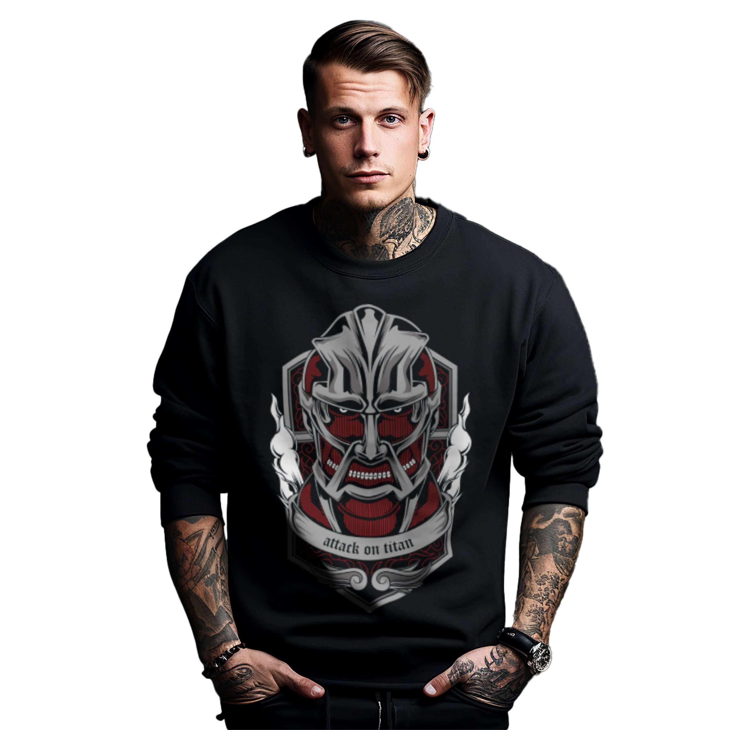 Mikina s potiskem Anime Attack On Titan