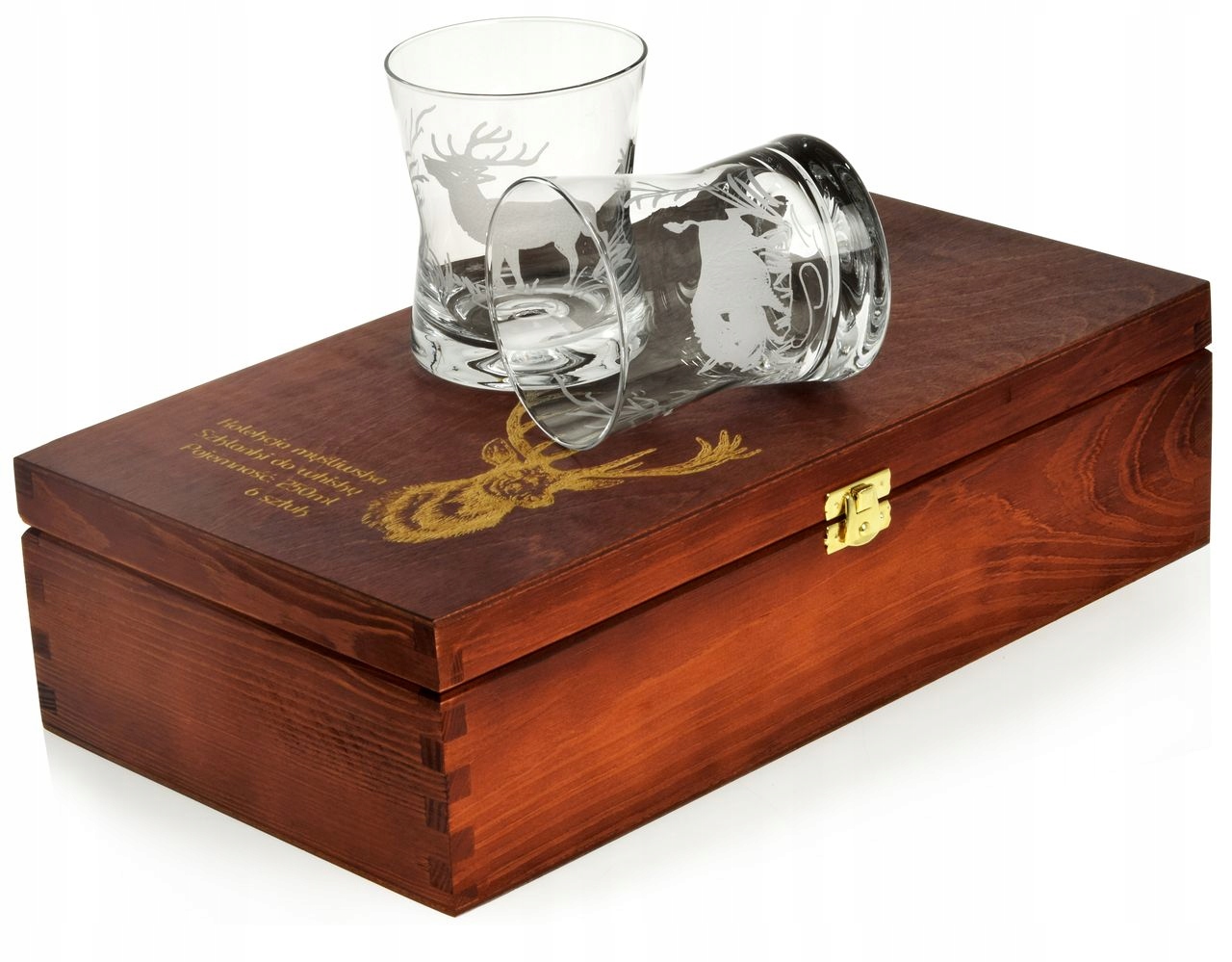 

Szklanki do whisky Myśliwskie 290ml w skrzynce (4)