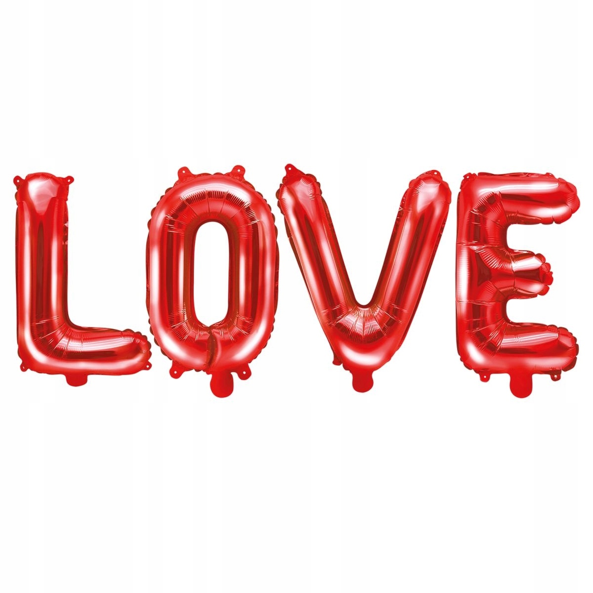 

Balon Na Walentynki napis love czerwony 35 cm