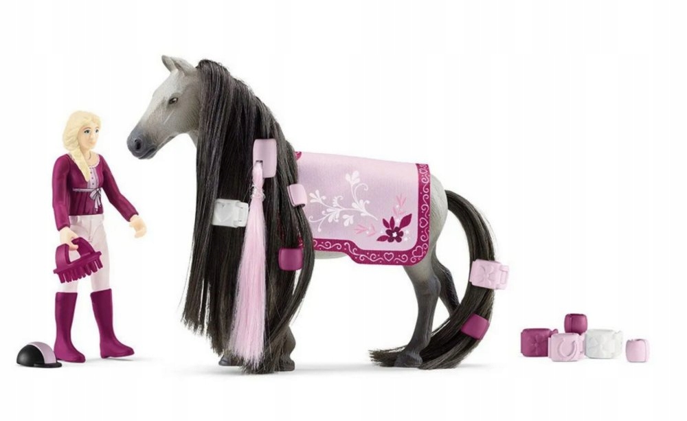 

Schleich Zestaw Jeździec Sofia Koń Dusty Z Włosami