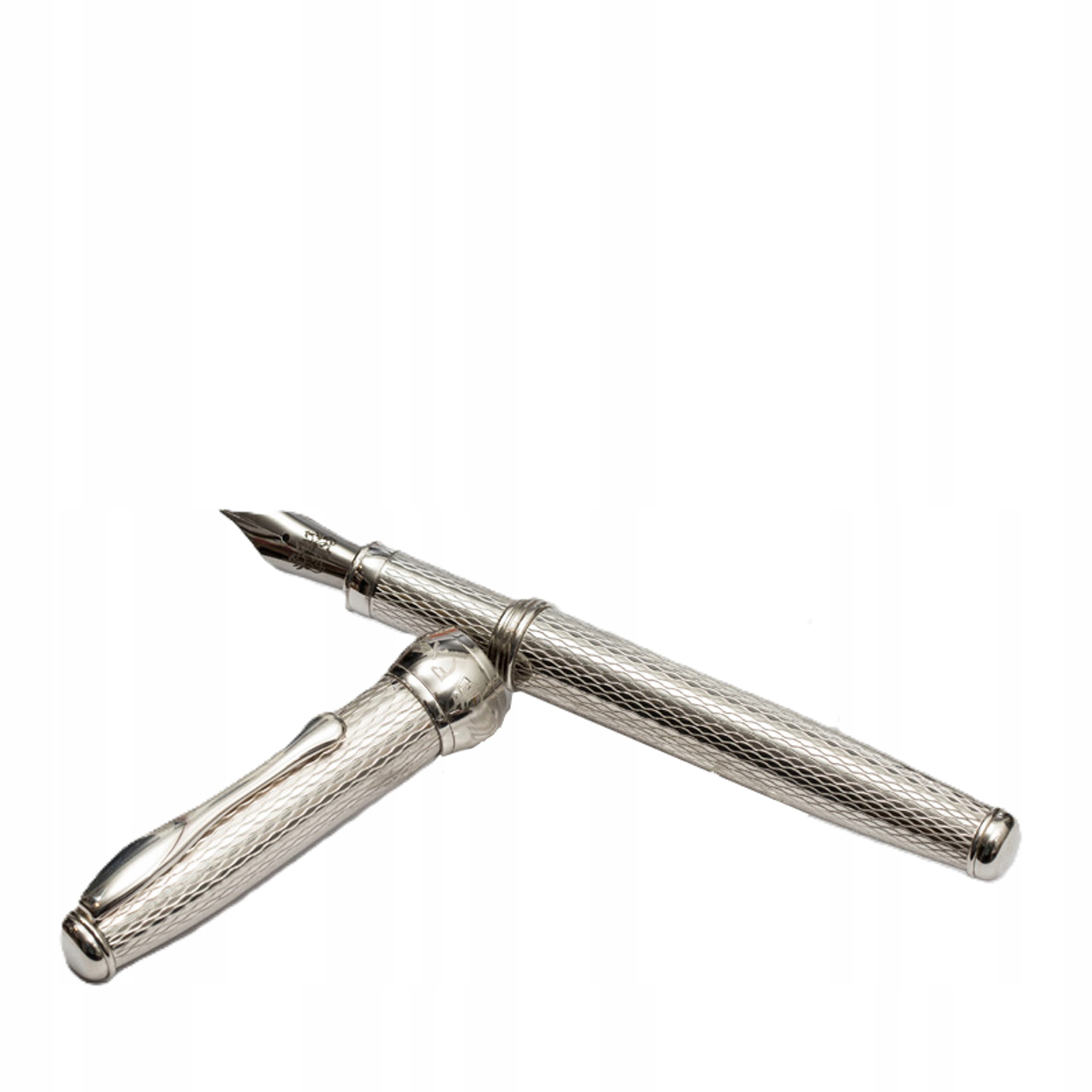 Grifos Diplomat Classic pióro wieczne atramentowe, lite srebro 925