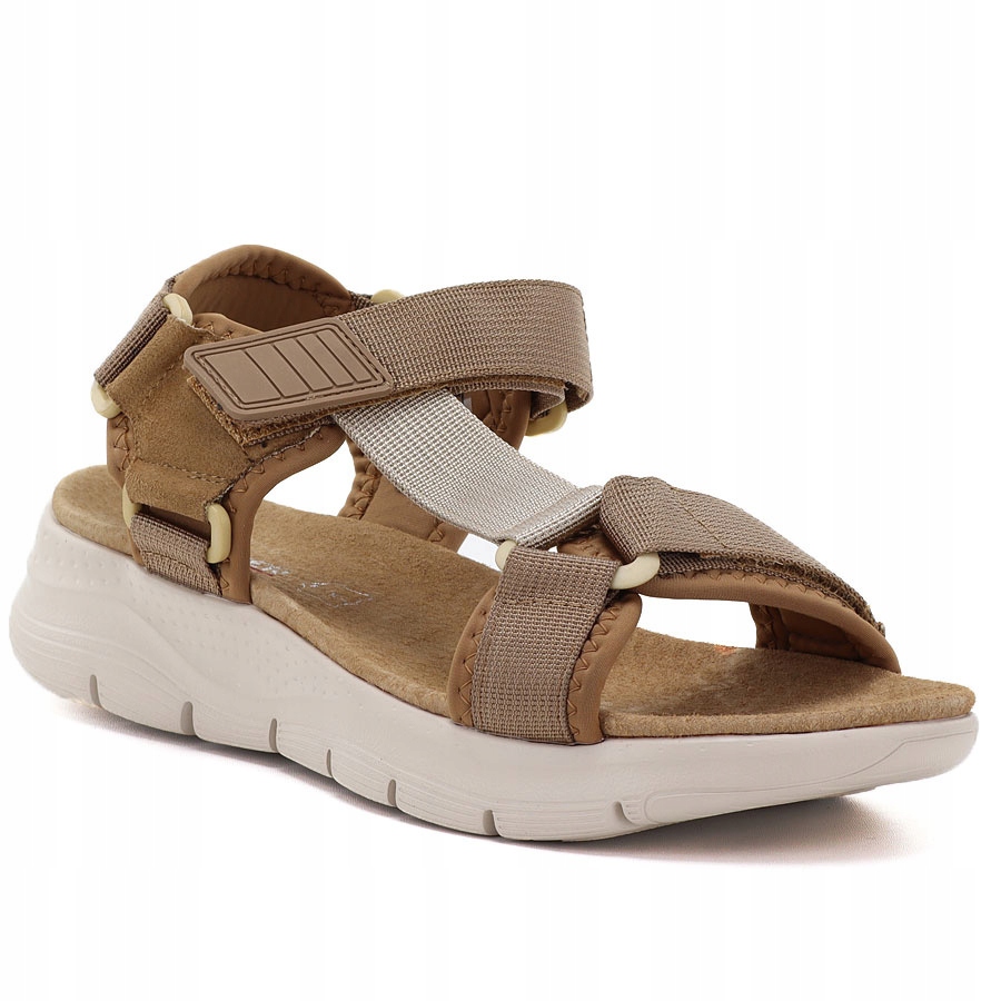 Dámské sandály na platformě sportovní camel Artiker 58C1231 39