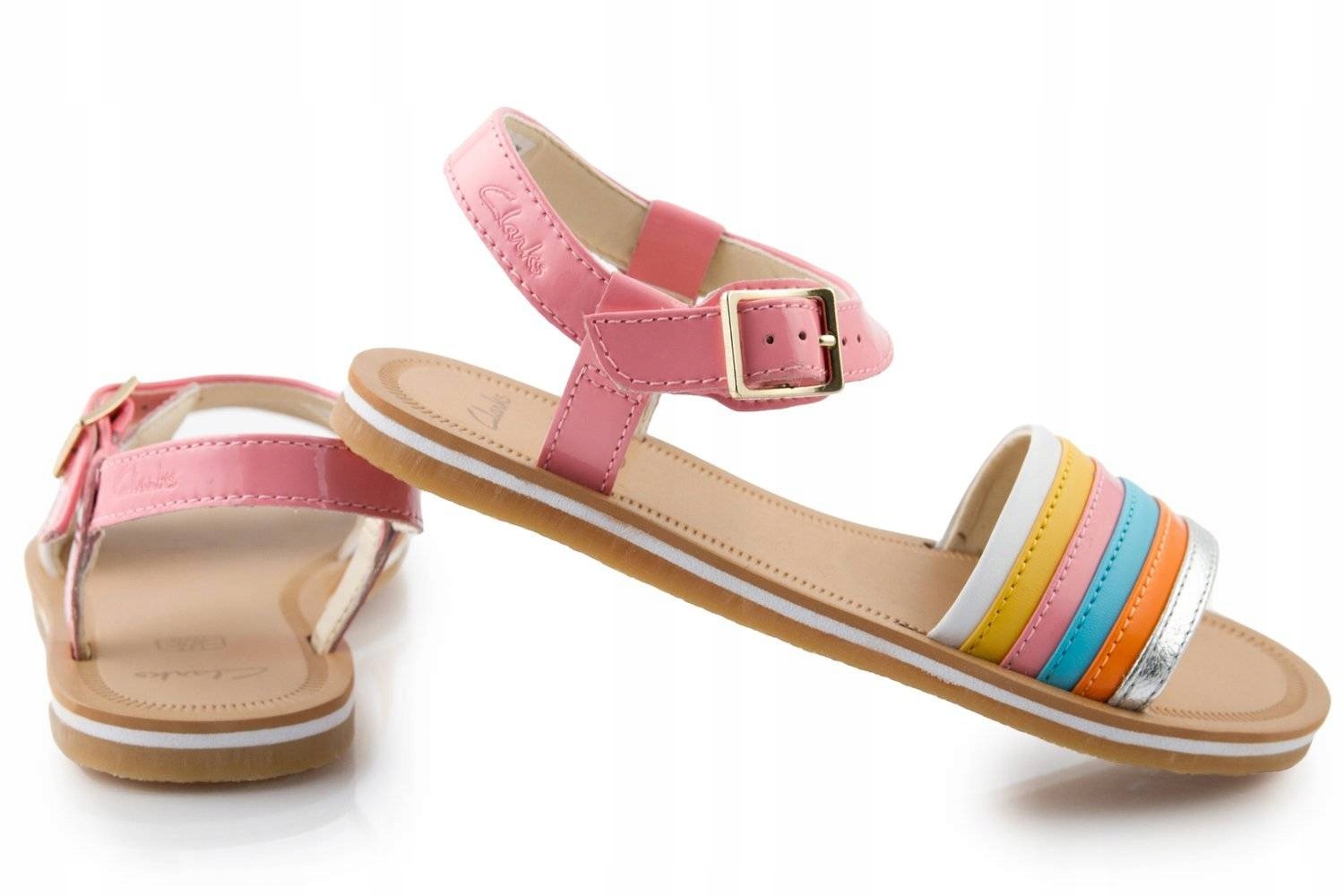 

Sandały Clarks Finch Stride dziewczęce skóra r. 39