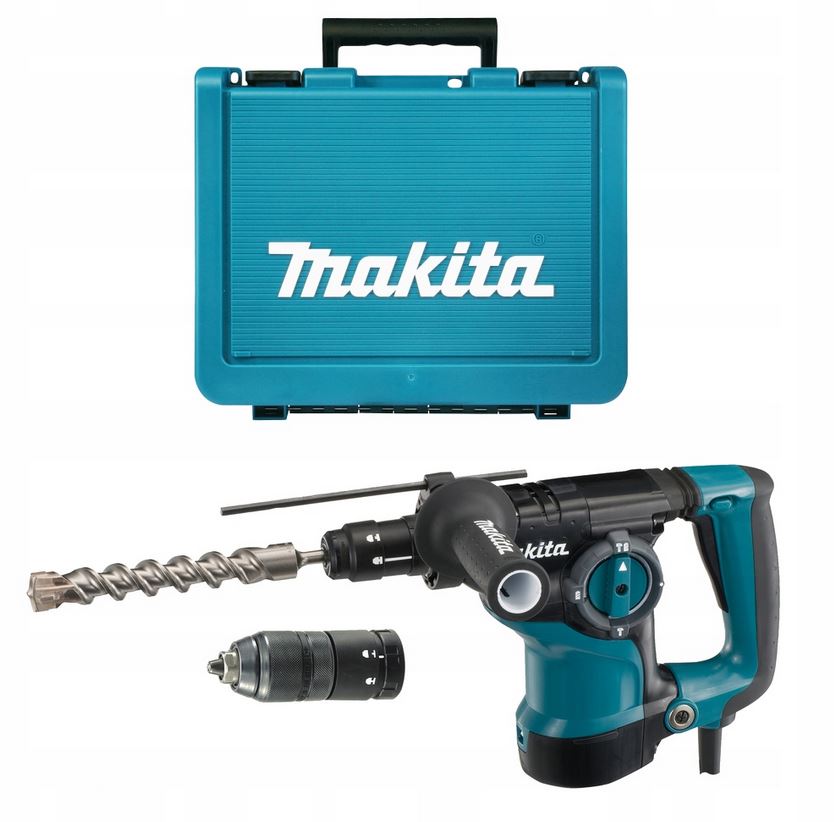 Makita HR2811FT Młotowiertarka z opcją kucia 800W Sds 2,9J Walizka