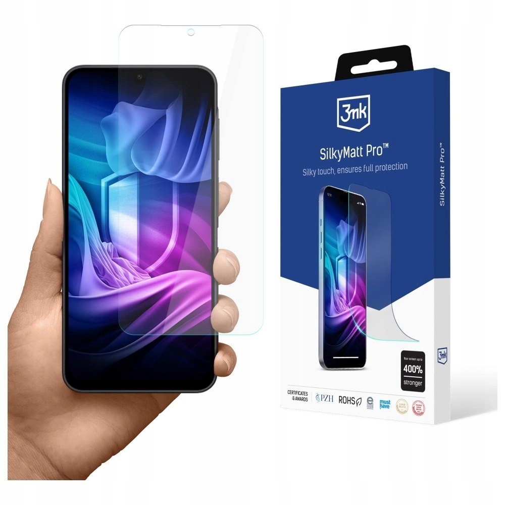 Matowa folia ochronna 3MK Silky Matt Pro do Samsung Galaxy A17 5G