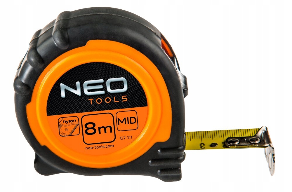 

Miara zwijana stalowa 8m nylon magnes Neo 67-111