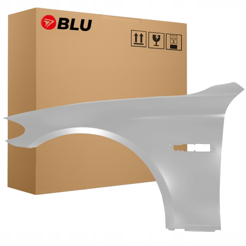 Blu Blatník Bmw 5 F10 F11 A83 levý stříbrný 10-17 přední GlacierSilber