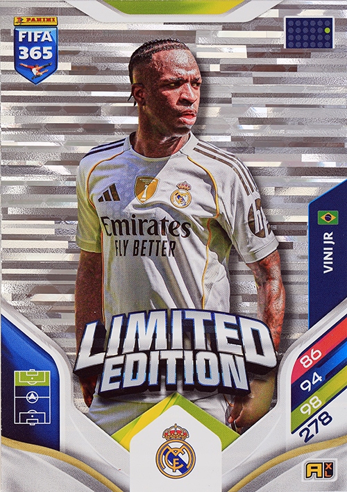 2026 Fifa 365 Vini Jr. Real Madryt XXL Limited Duża karty piłkarskie panini