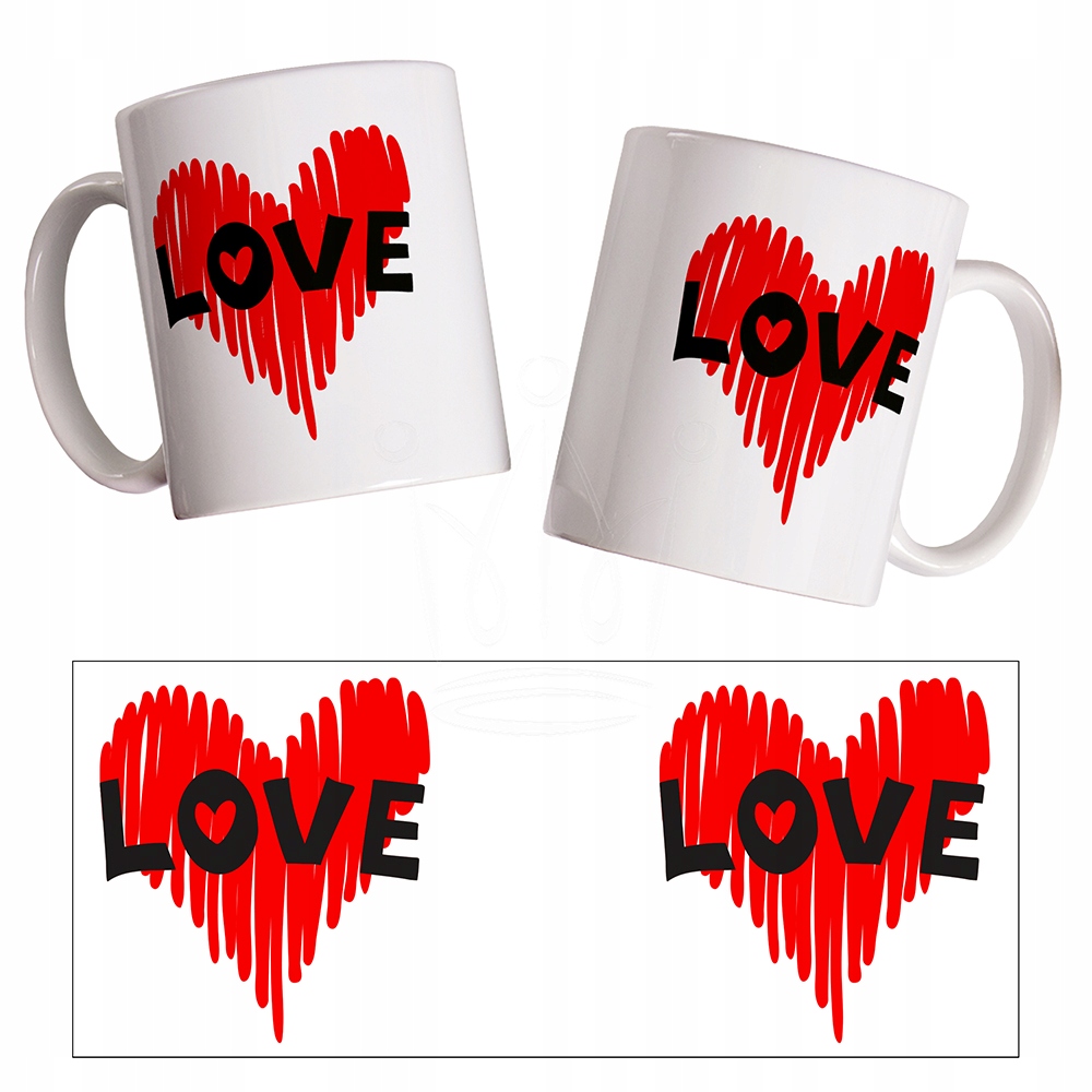 

Kubek z nadrukiem Walentynki Dzień Kobiet Prezent