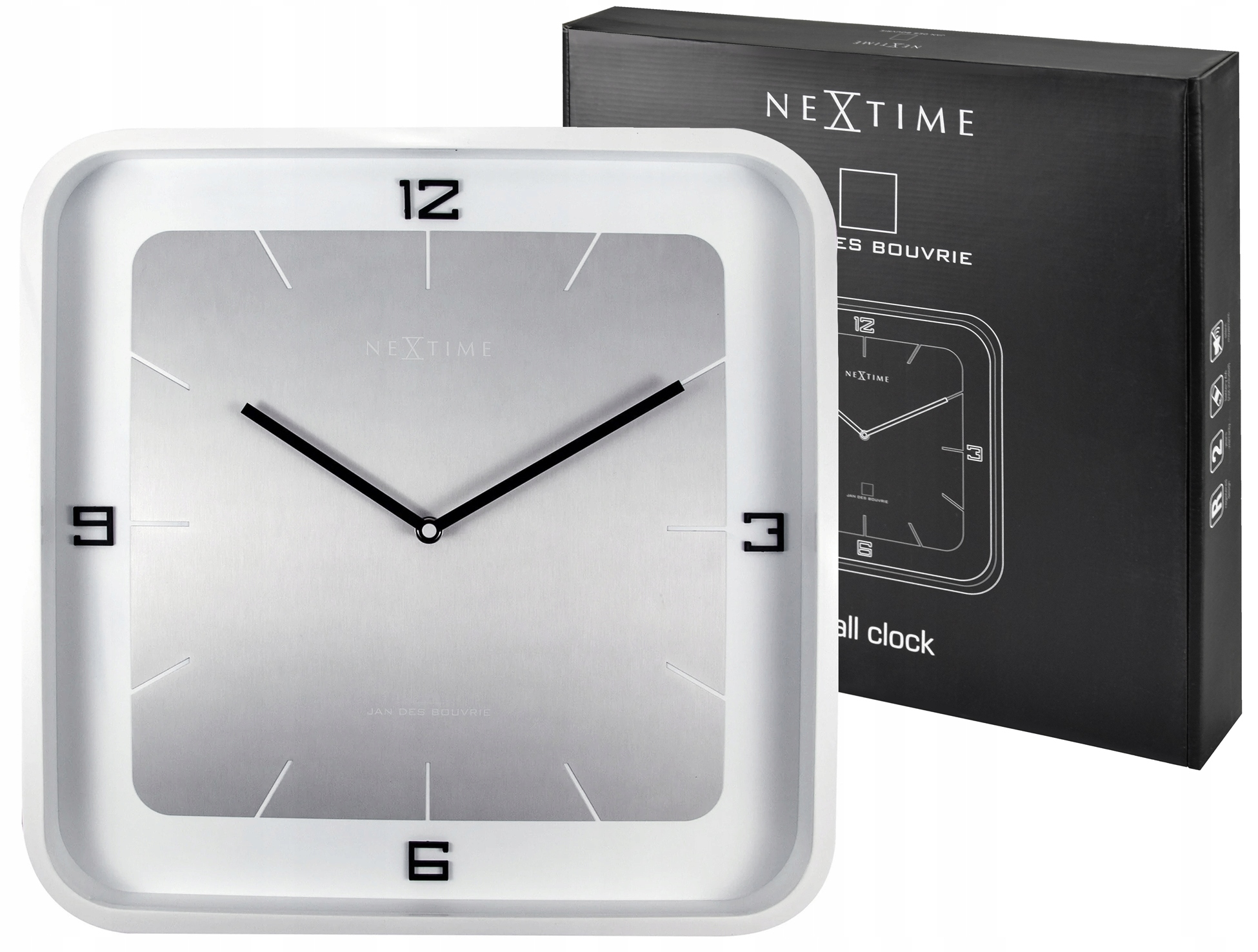 Premium Značkový Krásny Nástenný Závesný Hodinky Na Stenu Nextime 40 cm
