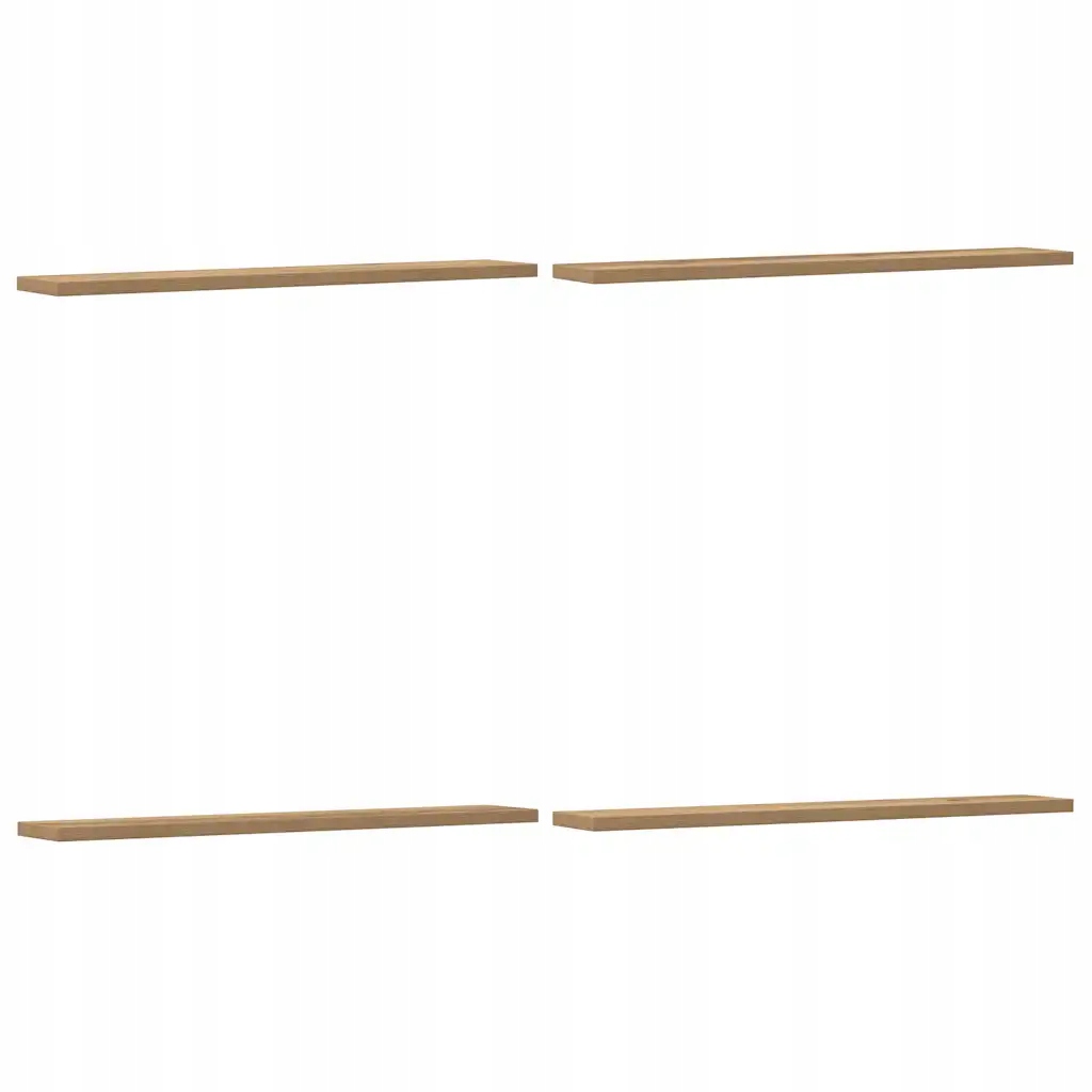 Nástěnná police dub artisan 60 x 20 x 1,5 cm, materiál na bázi dřeva