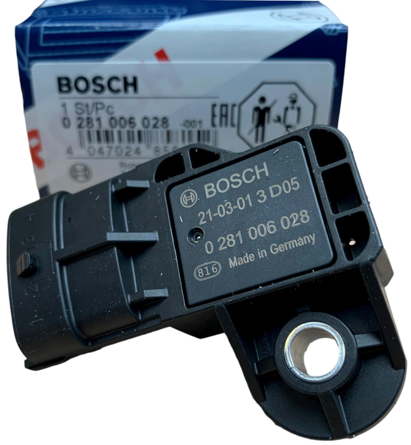 

Bosch 0281006028 Czujnik Ciśnienia Doładowania