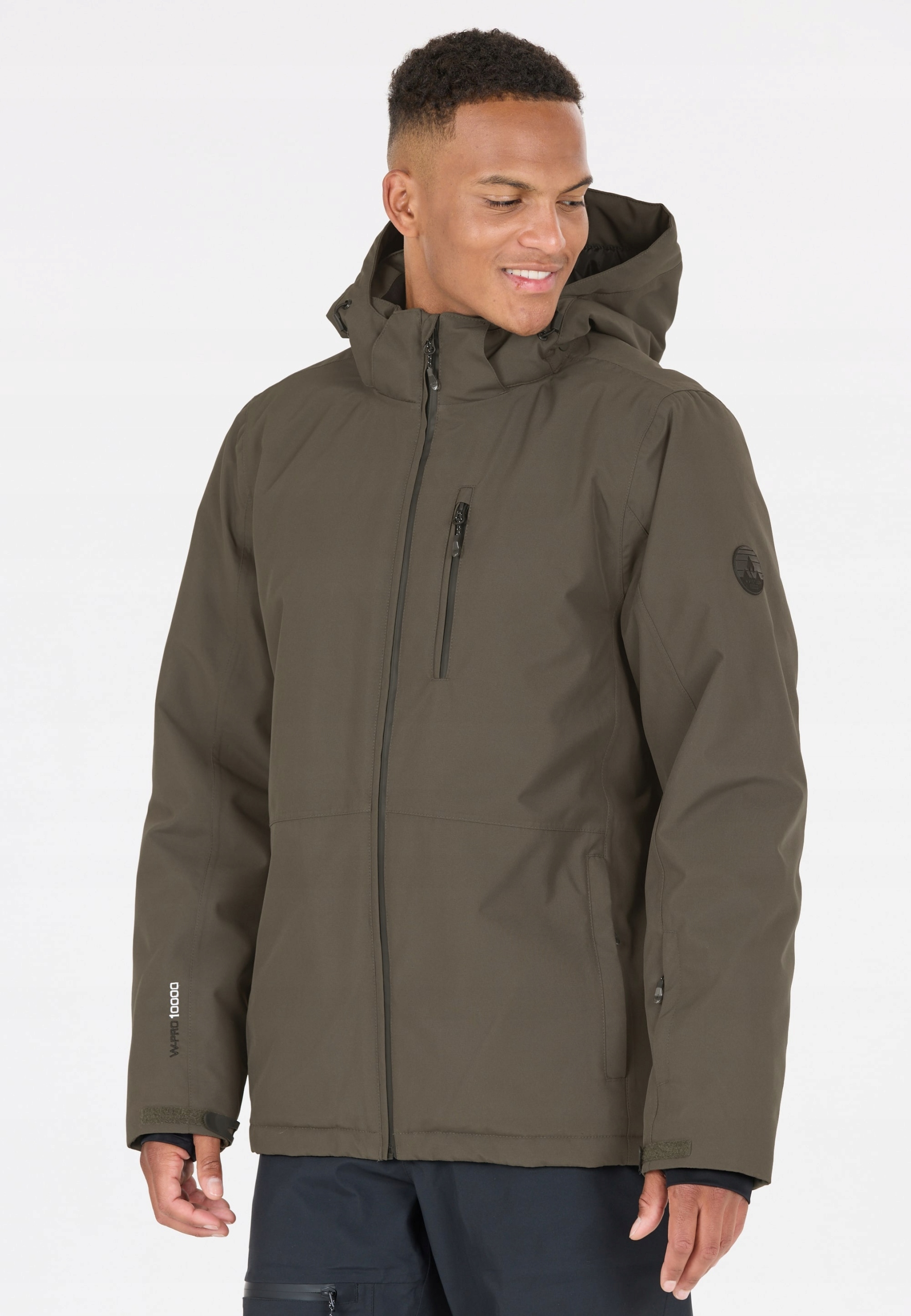 Kurtka narciarska męska Whistler Drizzle W-pro 10000 L Khaki