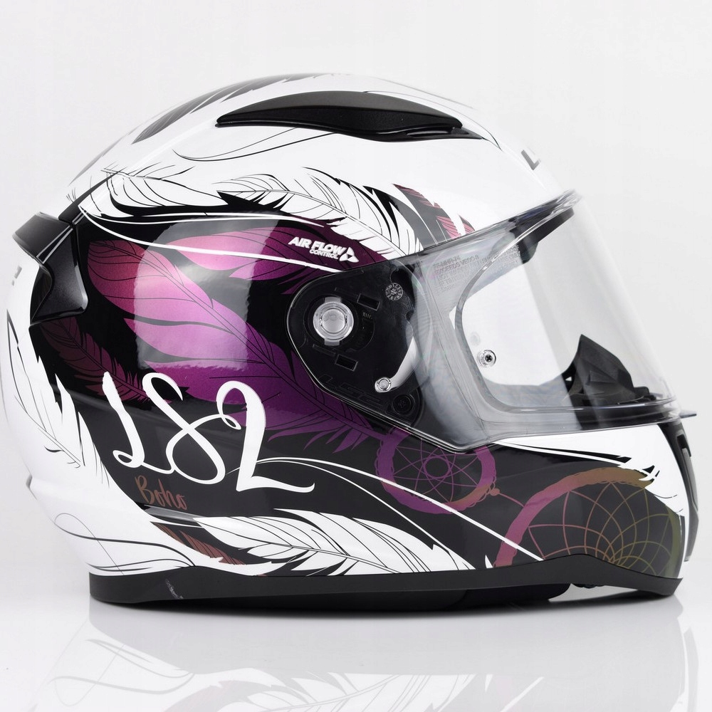 Kask motocyklowy LS2 FF353 Rapid II Boho White Bl. Pink L Rozmiar L