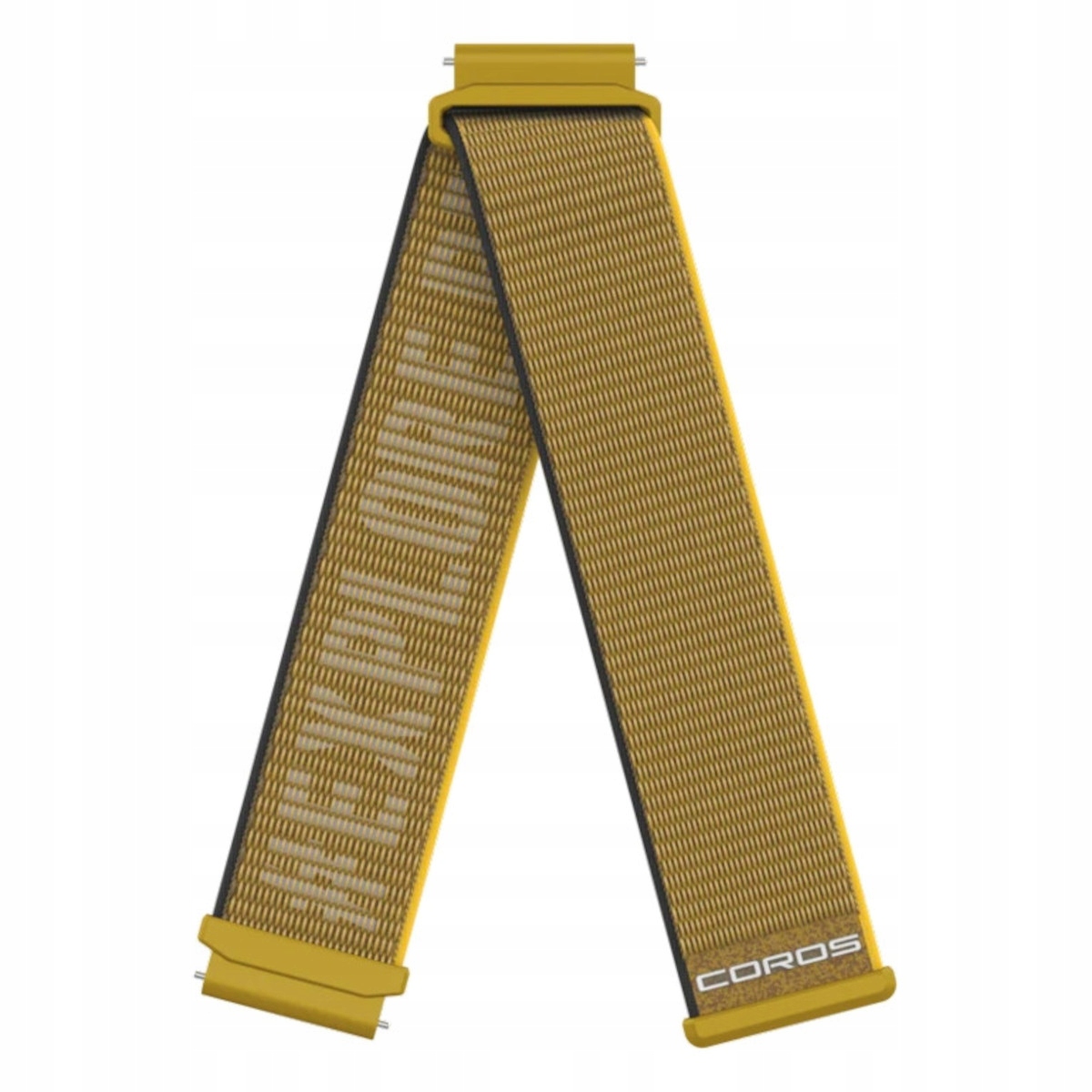 Żółty pasek 20 mm do smartwatcha Coros Apex 2 Nylonowy