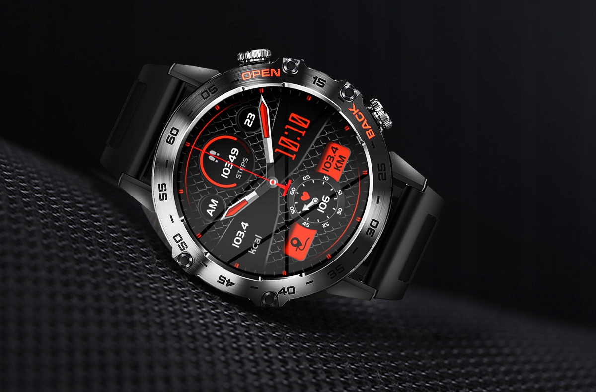 Zegarek SMARTWATCH na Komunię DLA CHŁOPCA GRAVITY BAT. 400mAh - Z ROZMOWAMI Kompatybilność systemowa Android iOS