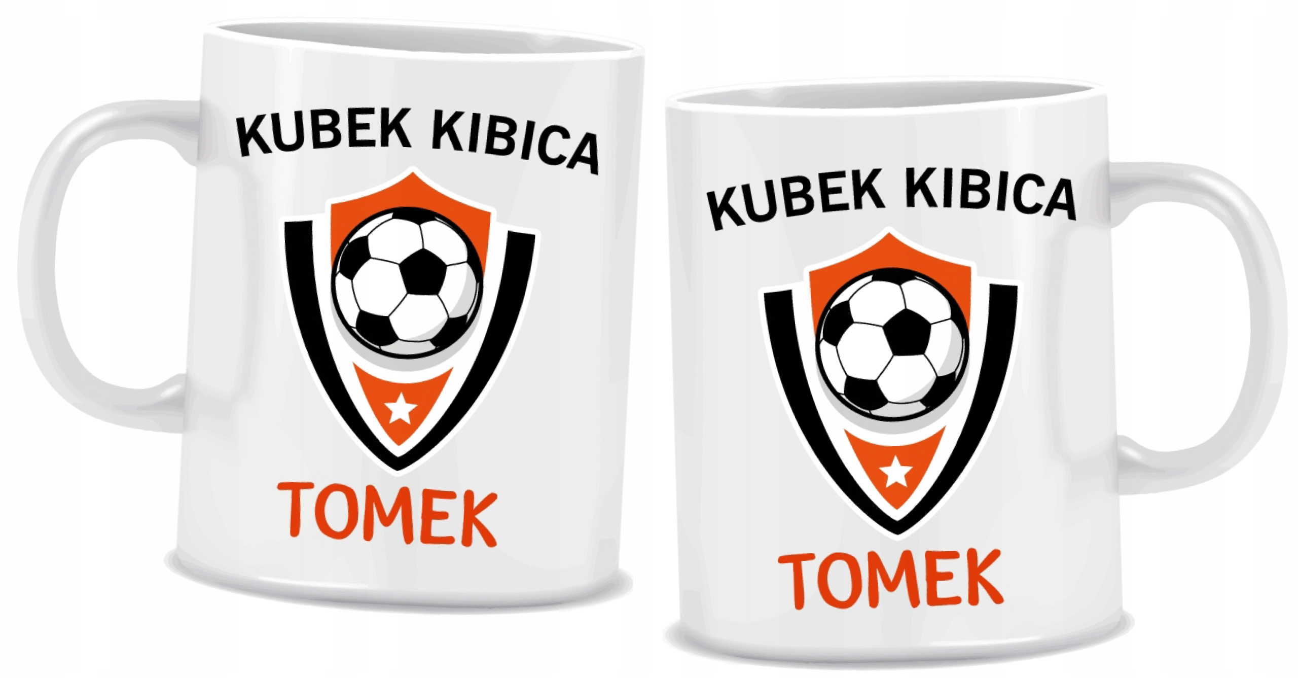 

Kubek Kibica z imieniem Piłka Nożna 330 ml